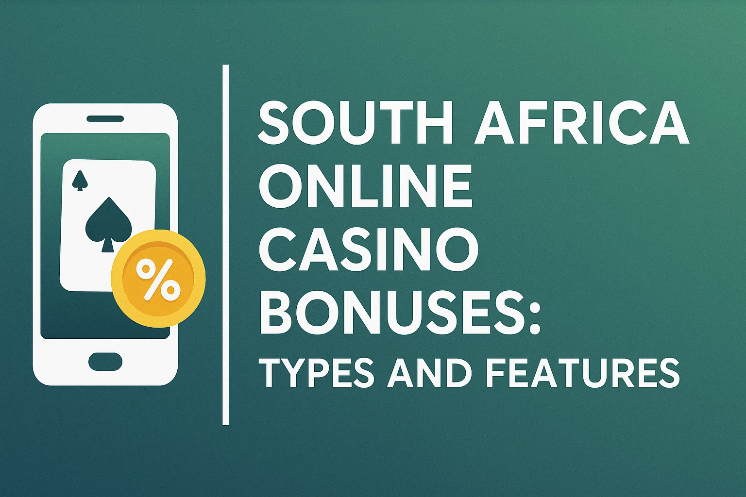 South Africa Online Casino Bonuses: Types and Features