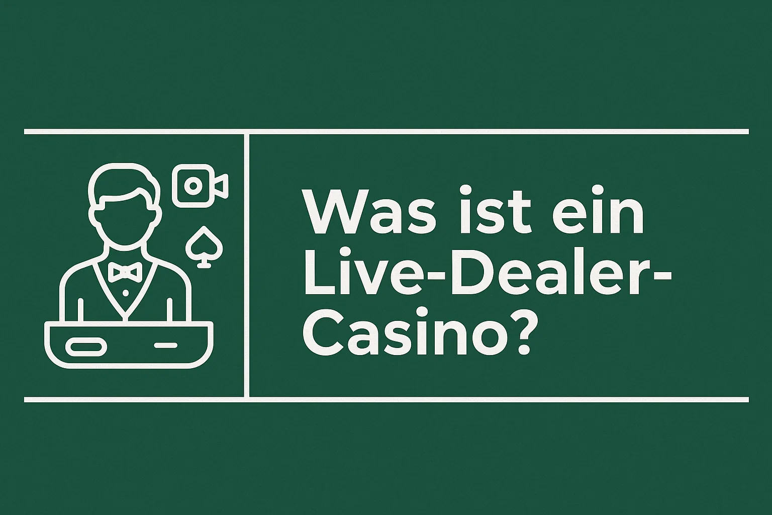 Was ist ein Live-Dealer-Casino?